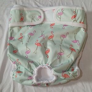 Pet Magasin Luxury Reusable Dog Diapers Durable & Washable Sanitary Wraps Sz L